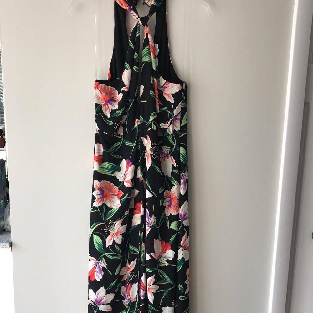 LUSH Maxi floral print dress